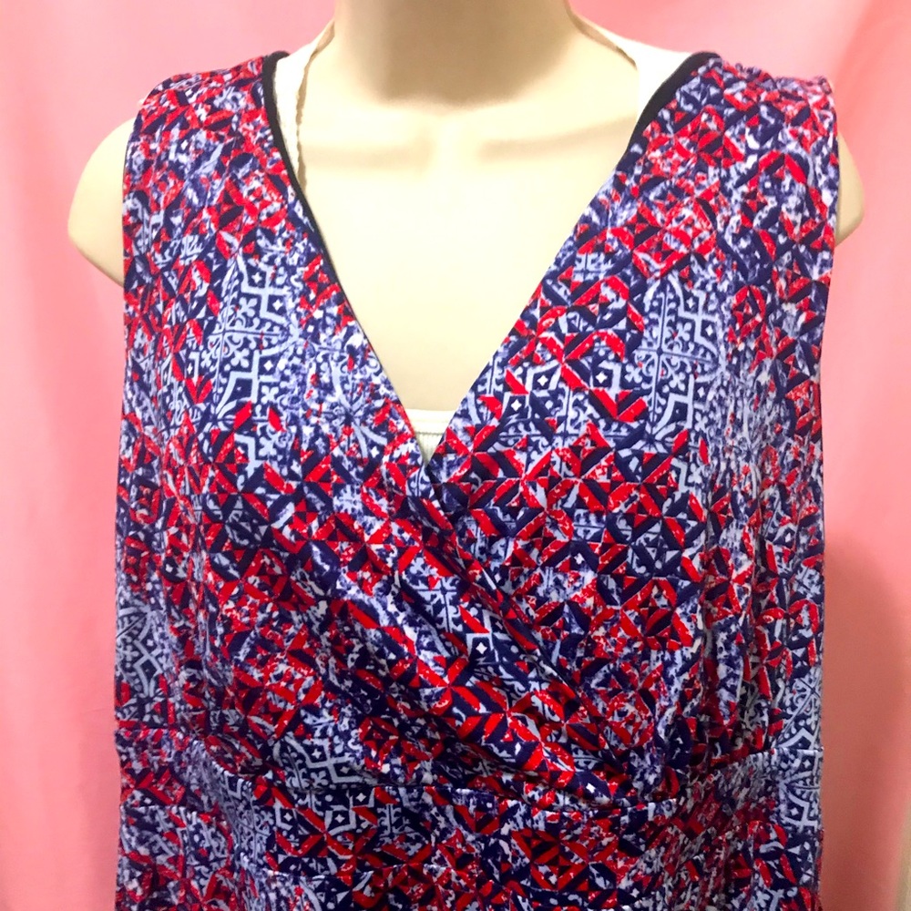 Sleeveless MIDI Dress -1X